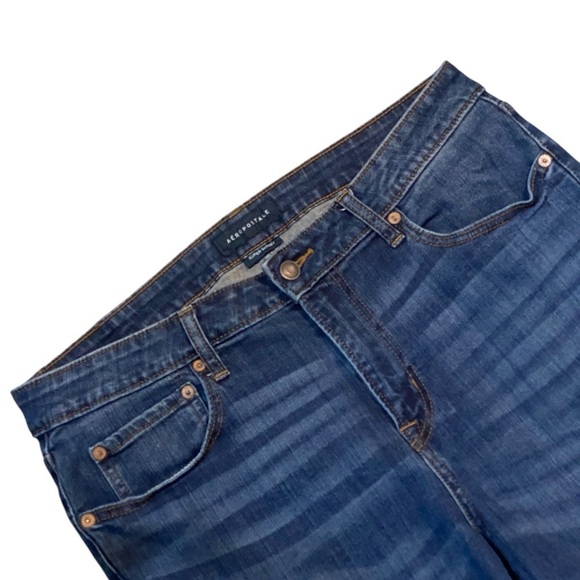 Aeropostale Super Skinny Jeans Men’s Size 36” x 32” Excellent Condition Blue - Picture 7 of 11